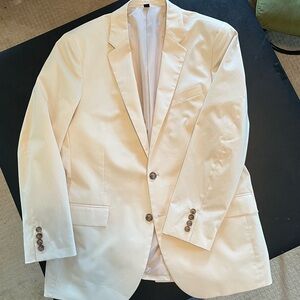 J Crew Factory Thompson suit coat in Island Sand